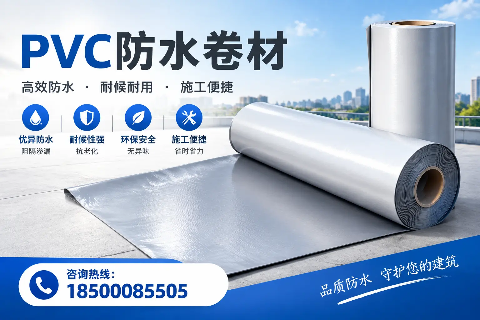对比不同品牌PVC防水卷材的性价比,帮助五指山用户选择